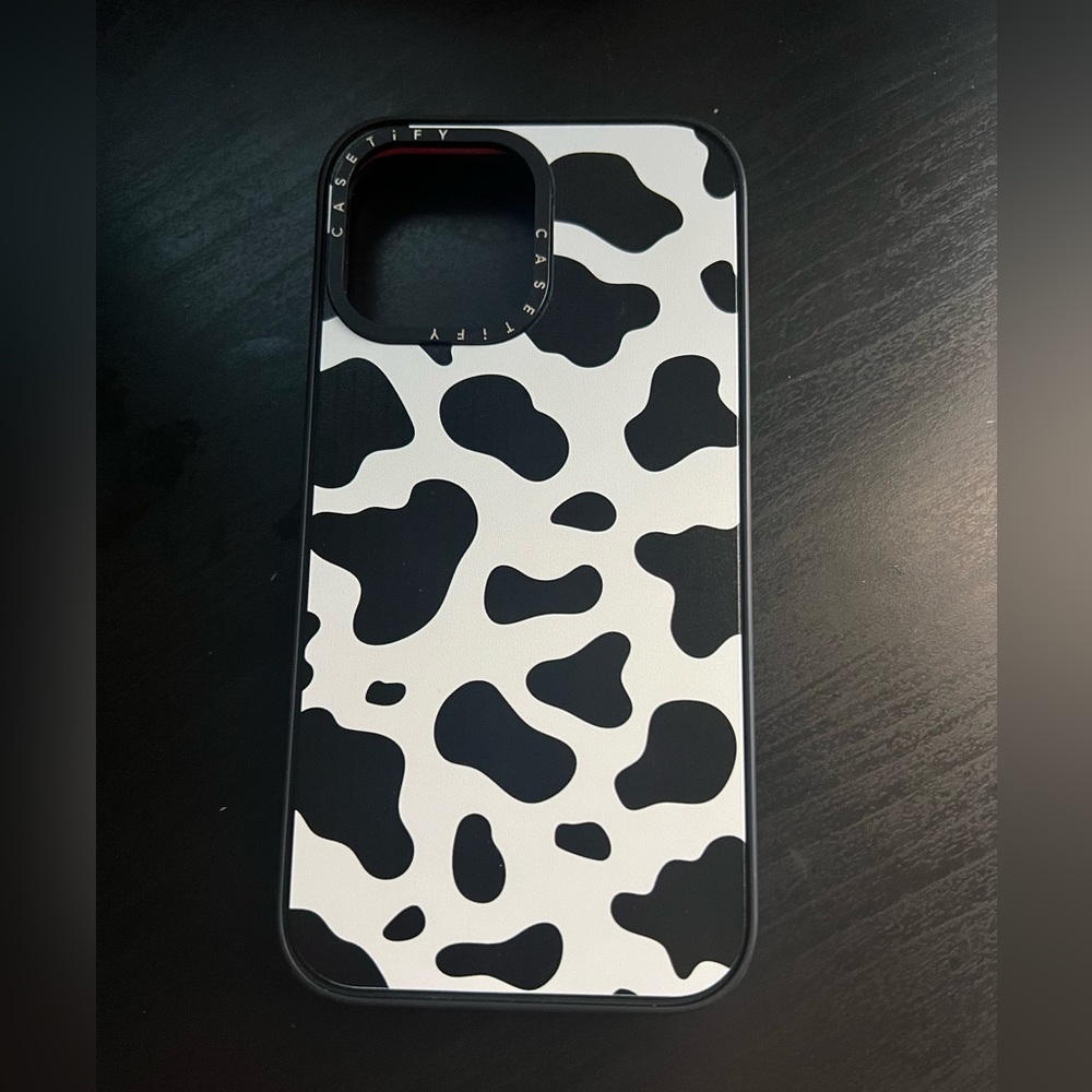 Casetify Cow Print IPhone 13 Pro Max case